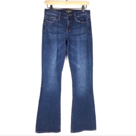 LUCKY BRAND Jeans Sofia Boot Cut Stretch Denim Whiskering Details Size 6/28 - Picture 9 of 9